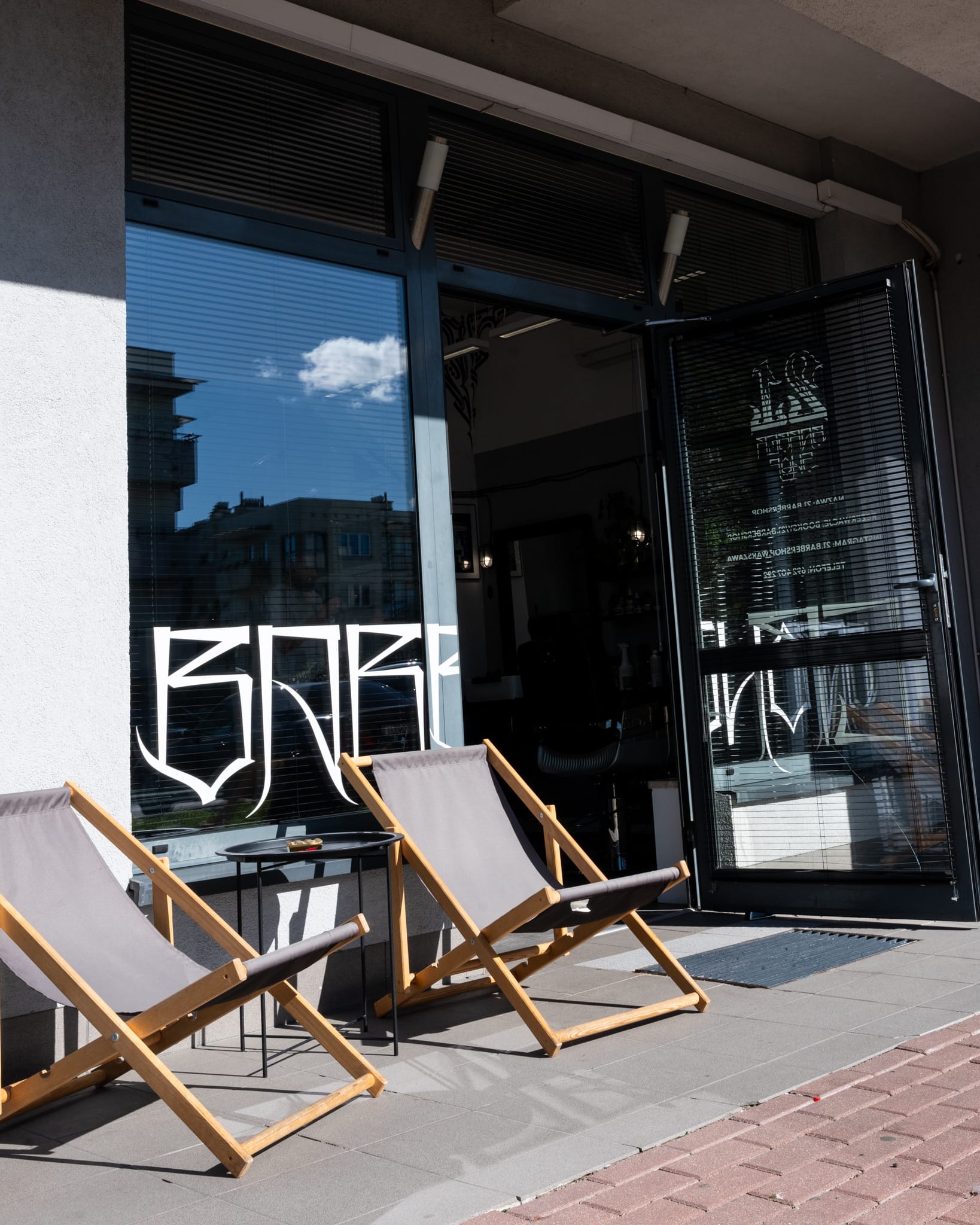 Stanowisko barberskie w 21.BARBERSHOP