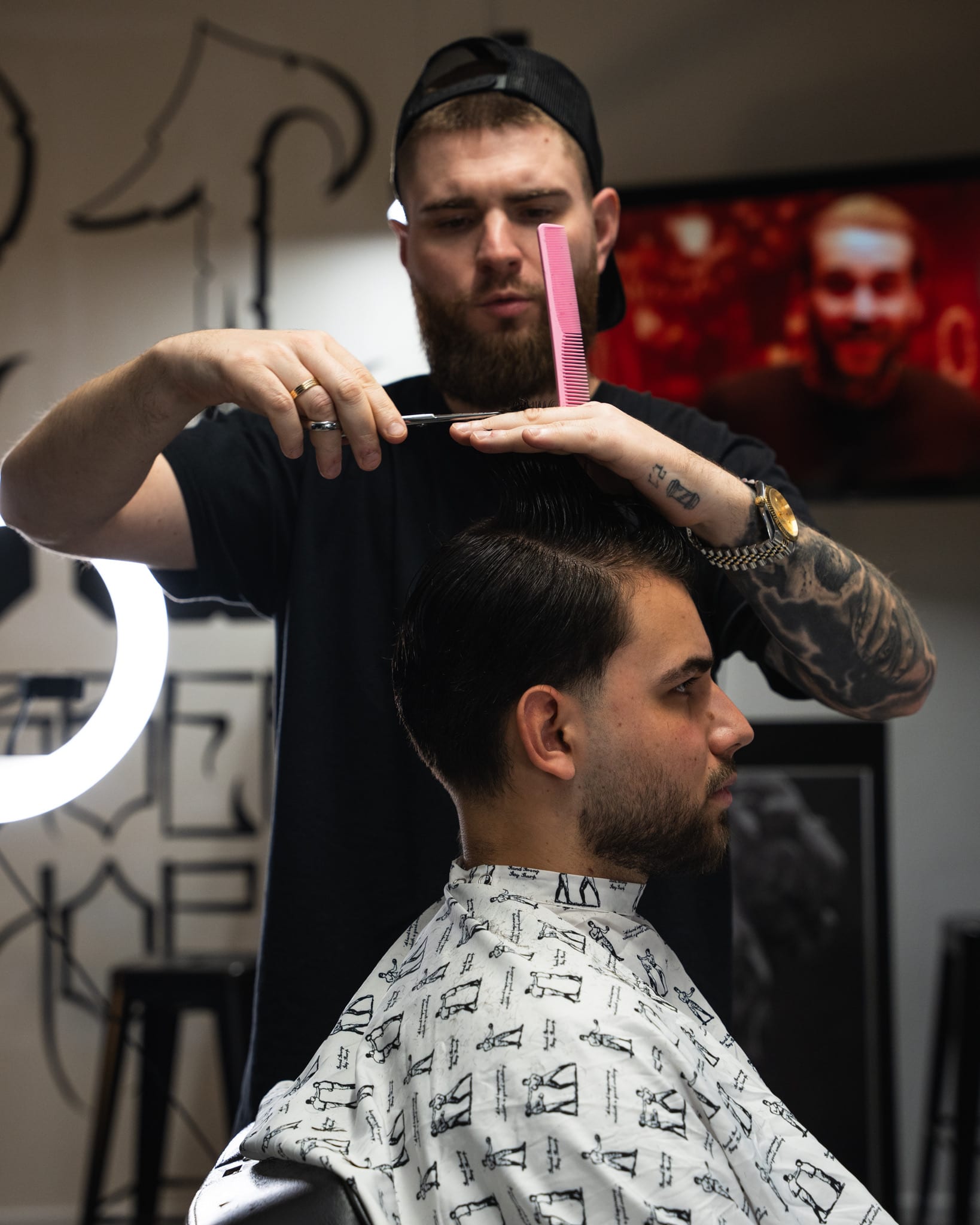 Michał Zawadzki — barber w 21.BARBERSHOP